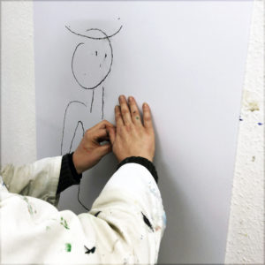 Blind gemalt 800 x 800
